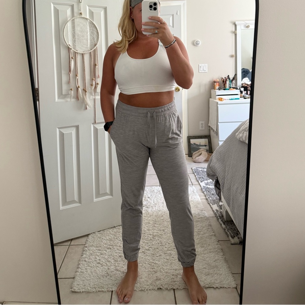 Women's Gray Jogger Pants